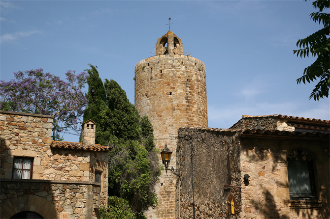 Torre de las Horas, Pals, Costa Brava