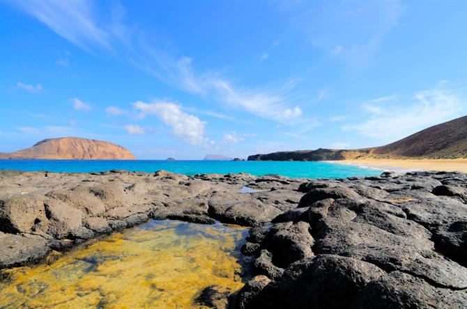 Playa de Las Conchas - La Graciosa - Canary Islands
