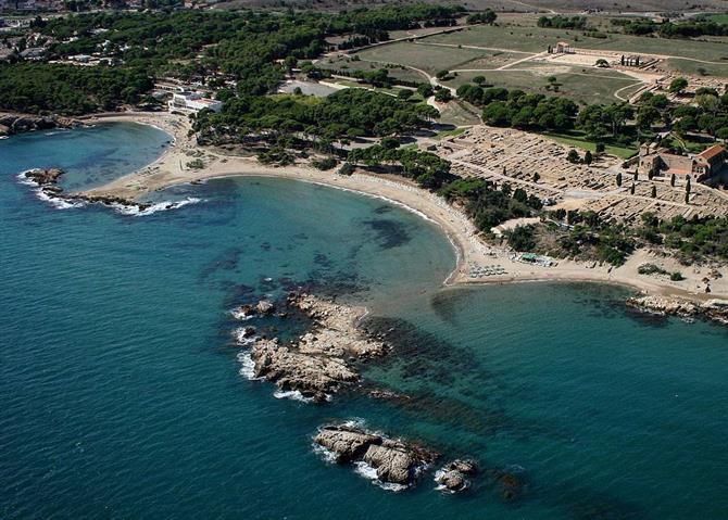 Playa de Moll Grec, L'Escala - Costa Brava / Gérone (Espagne)