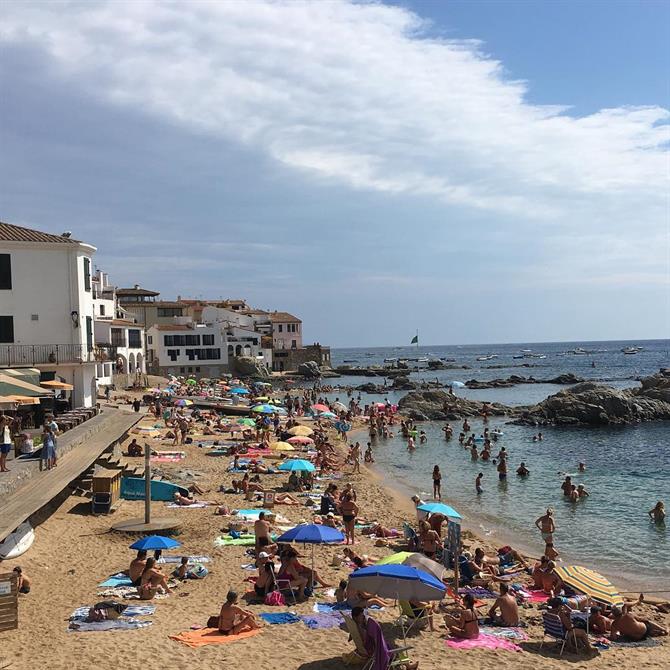 Playa de En Calau, Calella de Palafrugell - Costa Brava (Espagne)