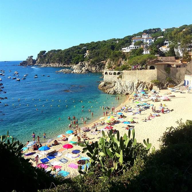 Playa El Port Pelegrí, Calella de Palafrugell - Costa Brava (Espagne)