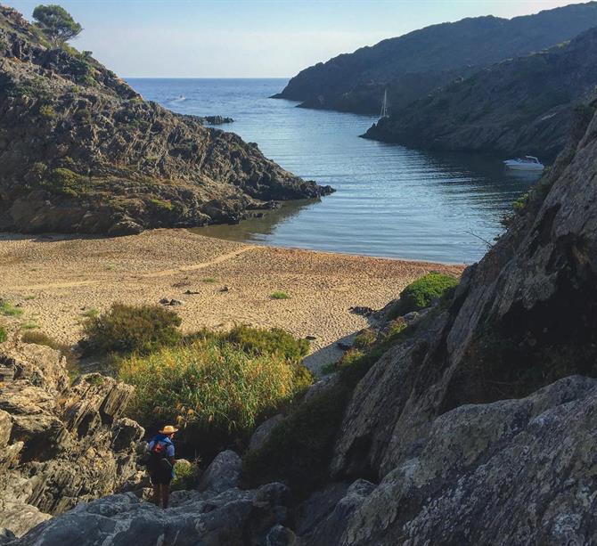 Cala Portaló à Cadaqués, Costa Brava - Catalogne (Espagne)