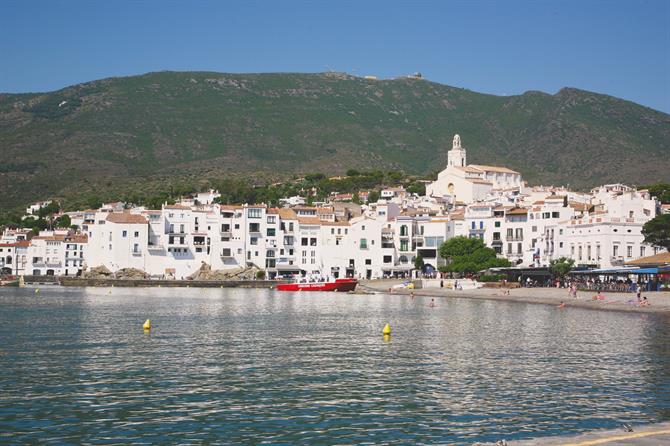 Panoramautsikt över Cadaqués