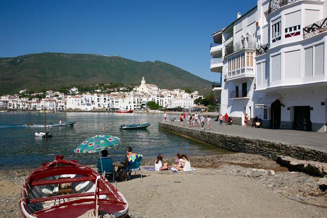 Stranden van Cadaqués