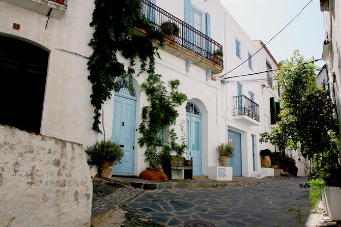 Det historiske sentrum i Cadaqués