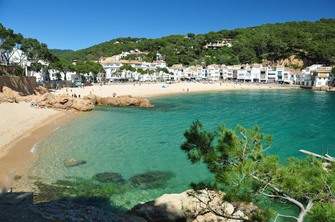 Costa Brava plaża, Katalonia, Hiszpania