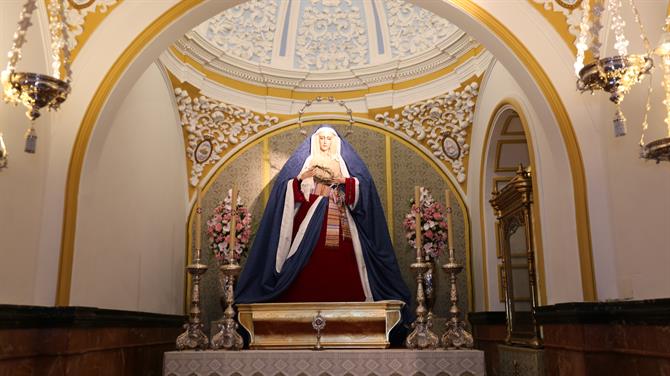 Virgen de Lagrimas y Favores, Antonio Banderas, Semana Santa en Malaga