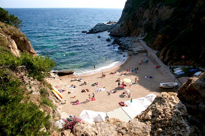 Spiaggia a Tossa de Mar