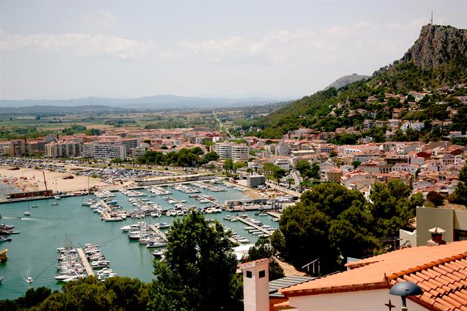 Der Strand "Platja Gran" in L’Estartit, Costa Brava