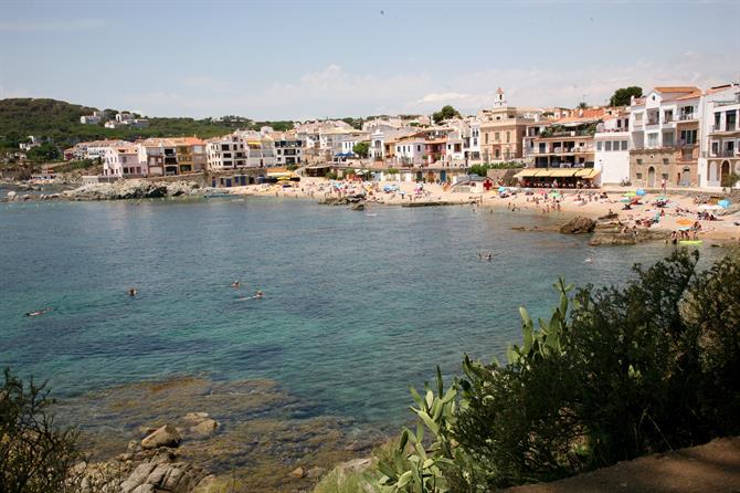 Stranden Calella de Palafrugell, Costa Brava