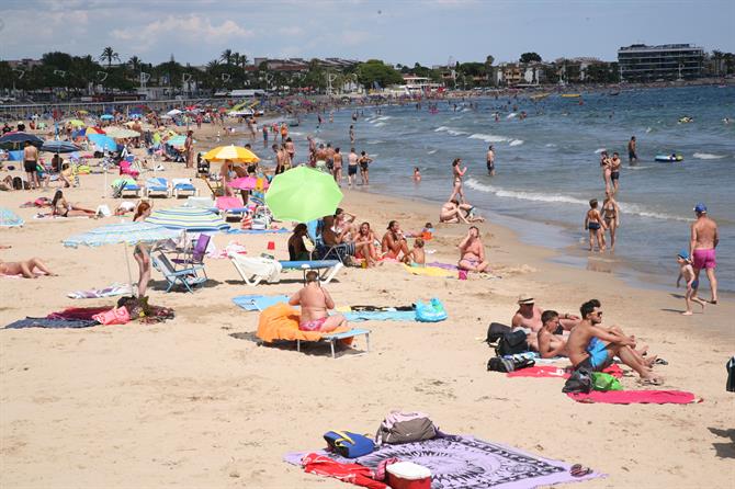 Plage à Cambrils