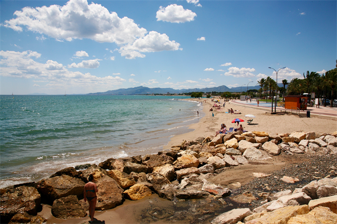 Playa de Cambrils, Costa Dorada - Tarragone (Espagne)