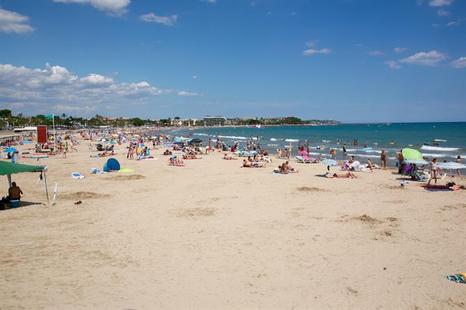 Playa de Cambrils, Costa Dorada - Tarragone (Espagne)