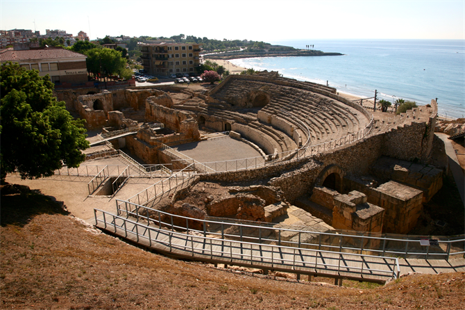 Det romerske amfiteater i Tarragona