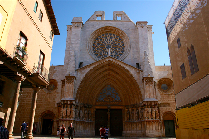 Cathédrale de Santa Tecla à Tarragone, Costa Dorada - Catalogne (Espagne)