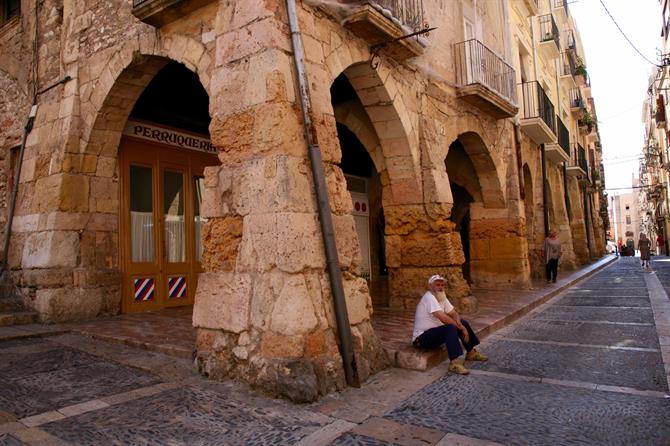 Calle de la Mercería - centro storico di Tarragona
