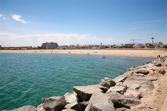 Playa de la Rubina, Empuriabrava, Costa Brava