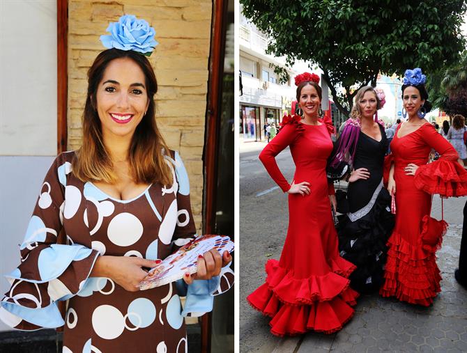 Feria de Abril, Siviglia - Vestito flamenco