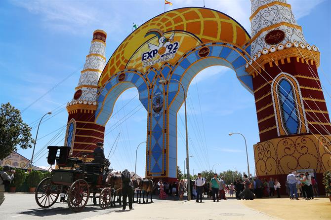 Feria de Abril - Seville - Main entrance