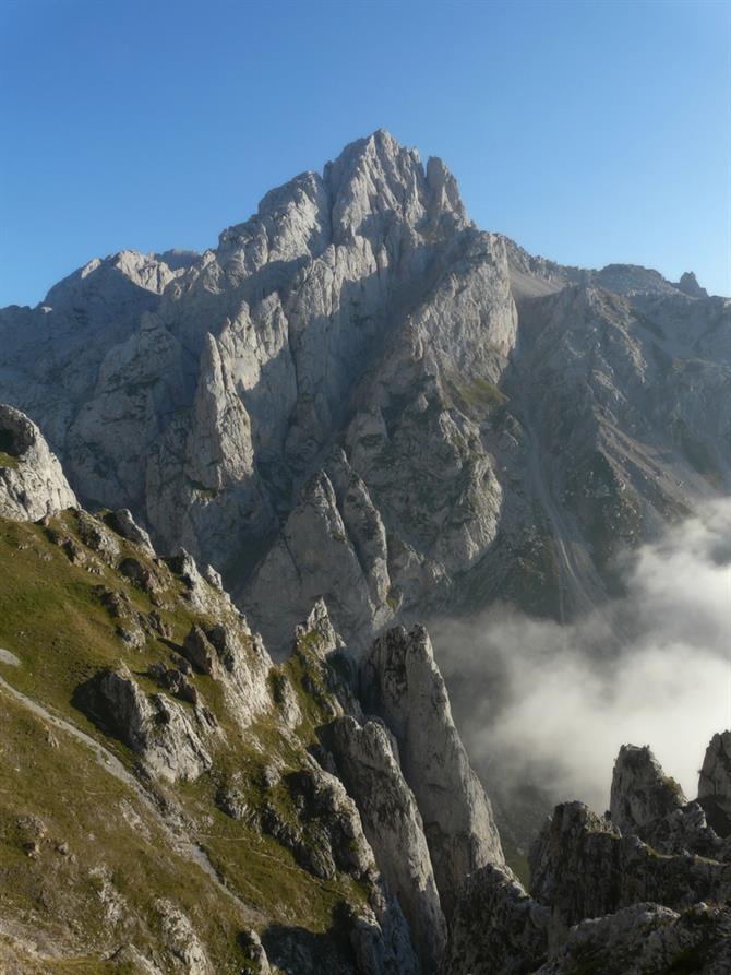 Asturies, Picos de Europa, Collado Jermoso (Espagne)