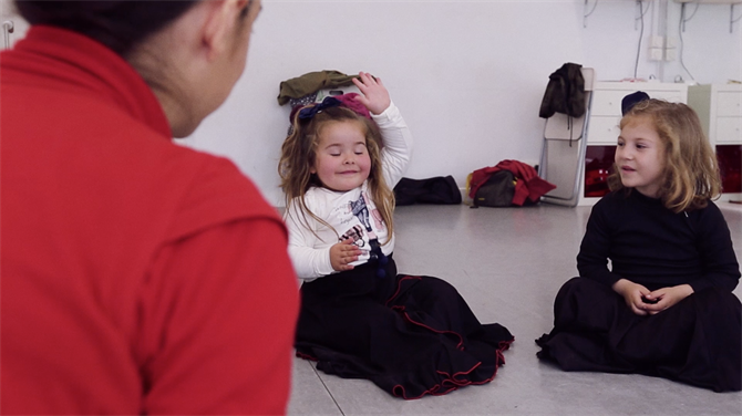 Aulas de dança de Flamenco para crianças, Estudio Flamenco