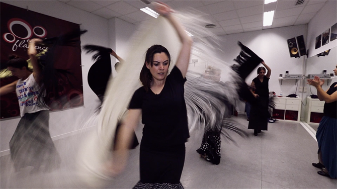 Flamenco-dans i Estudio Flamenco