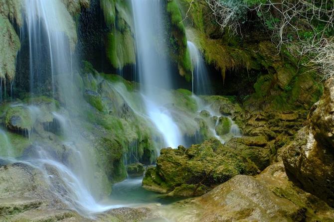 Salto de la Caula vattenfall, Costa Brava