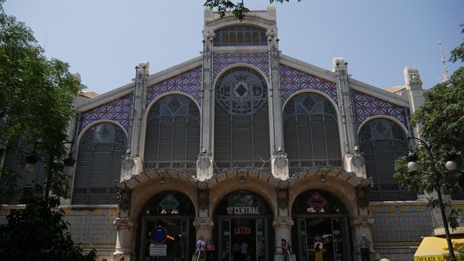 Der Zentralmarkt "El Mercat Central de València" 