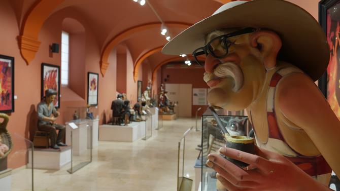 Muzeum Fallero, sala wystawowa. Sierpień 2017.