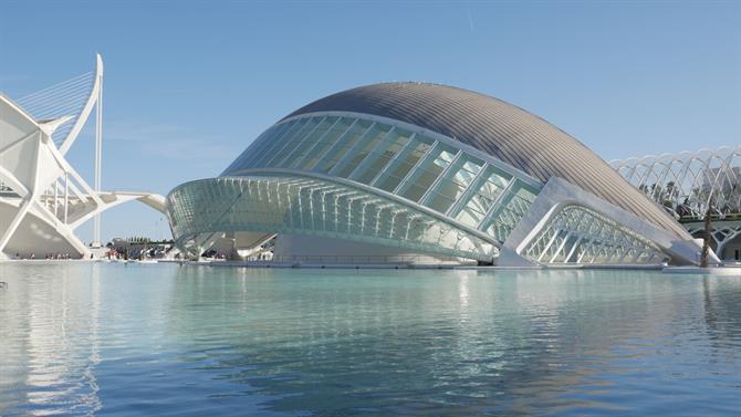 Valencia - Konst- och vetenskapsstaden