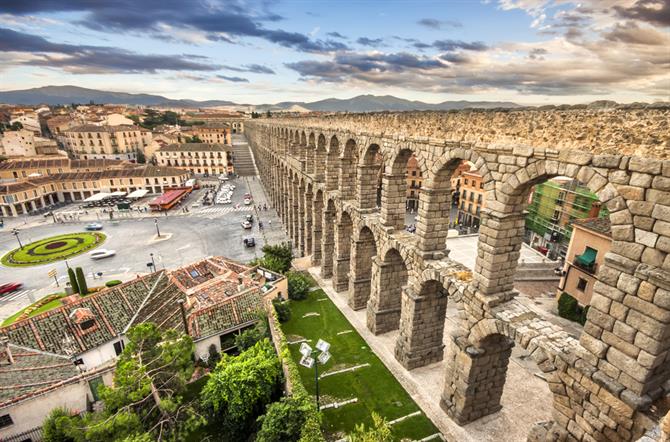 Aqueduct in Segovia