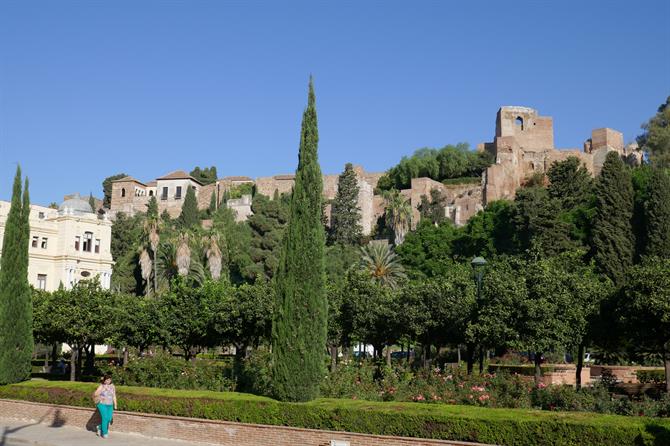 Forteresse Alcazaba, Malaga - Costa del Sol (Espagne)