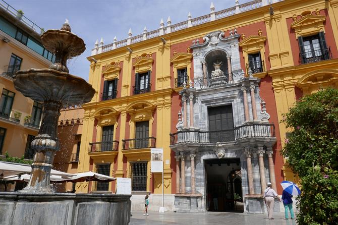 Palacio de Obispo, miasto Malaga 