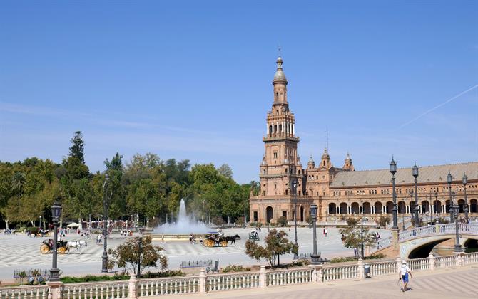 Plaza de España, Sewilla