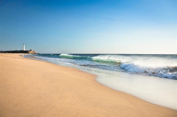 Playa nudista de Faro de Trafalgar, Cádiz