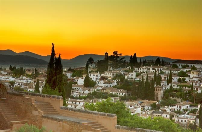 Granada - Albaycin kvarteret
