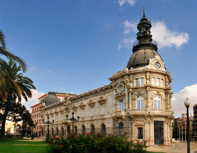 stadhuis van Cartagena, Murcia