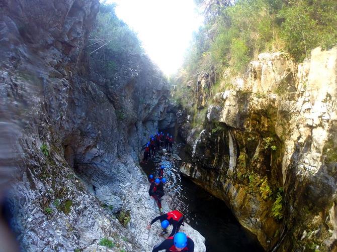 Canyoning in Marbella
