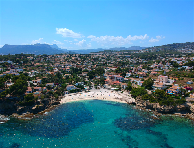 Le spiagge di Benissa - Playa la Fustera