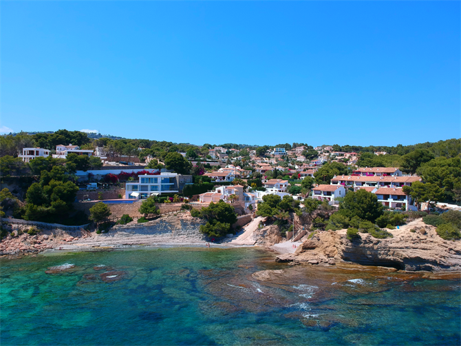 Le spiagge di Benissa - Cala Els Pinets