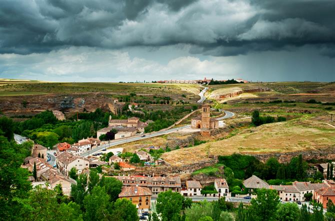 Landsbygda i Segovia