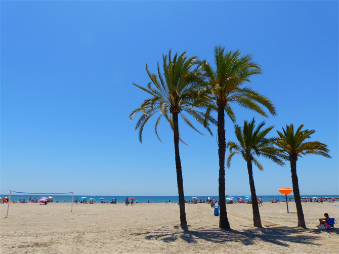 Las playas de santa Pola - Playa Levante