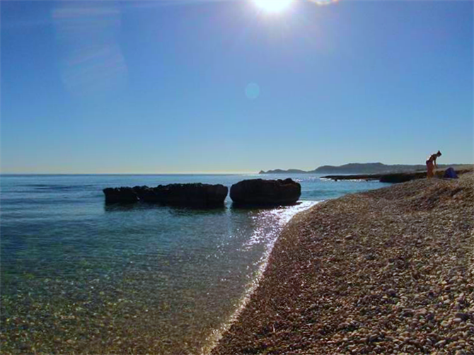 Playa del Benissero, Jávea