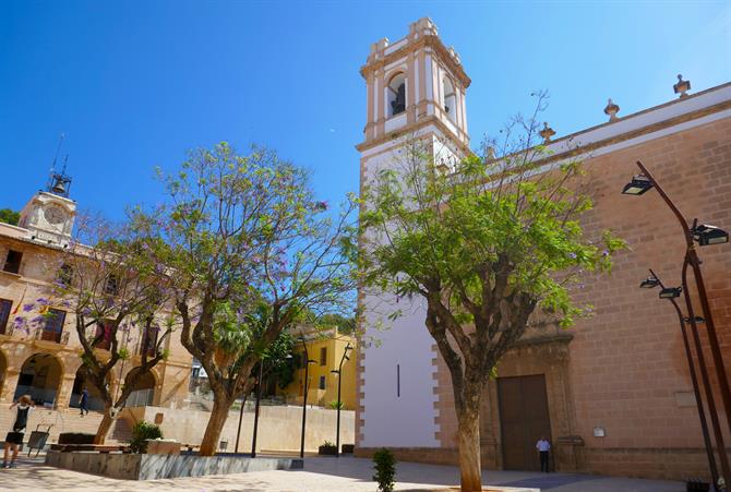 Denia - kościoł Iglesia de la Asuncion