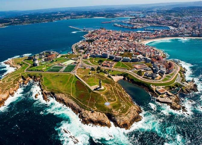 Discover the buzzing city of La Coruña
