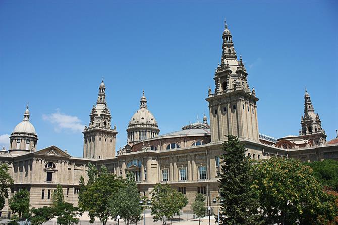 Museo Nacional de Catalunia, MNAC à Barcelone - Catalogne (Espagne)