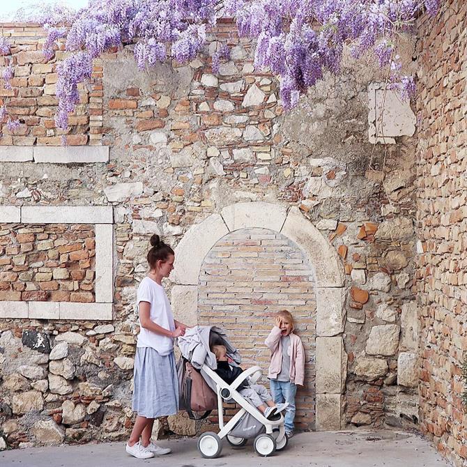 De paseo con niños