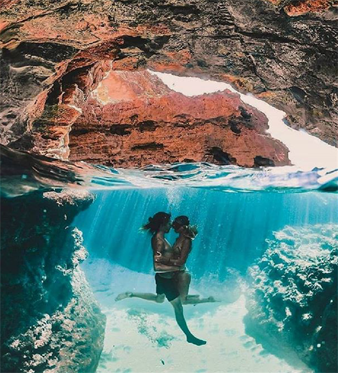 Couple à Ibiza