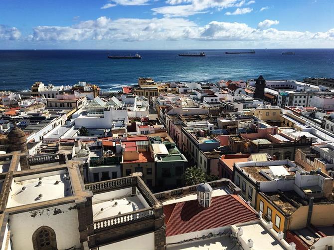 Stadsliv och hav går hand i hand på Gran Canaria