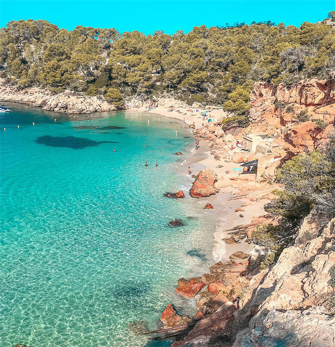Vackra Cala Salada, Ibiza